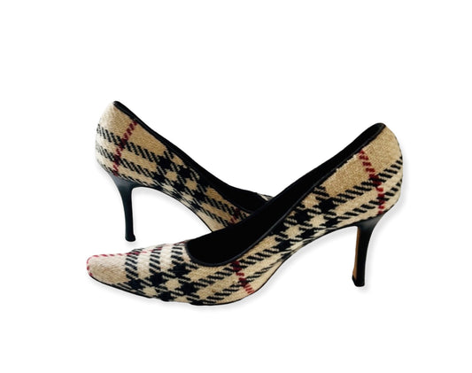 Burberry Nova Check Pumps